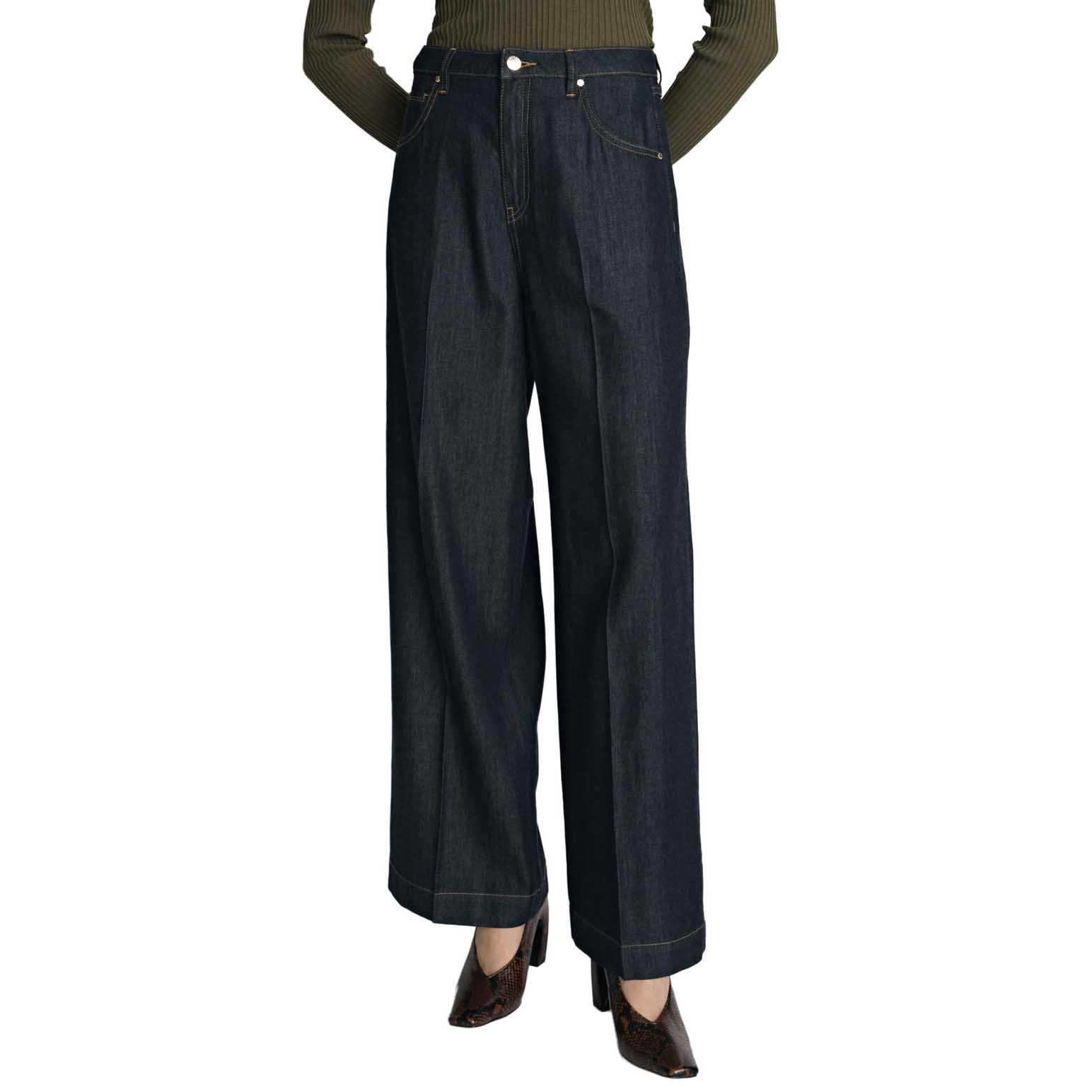 Veronika Maine Wide Leg Jean